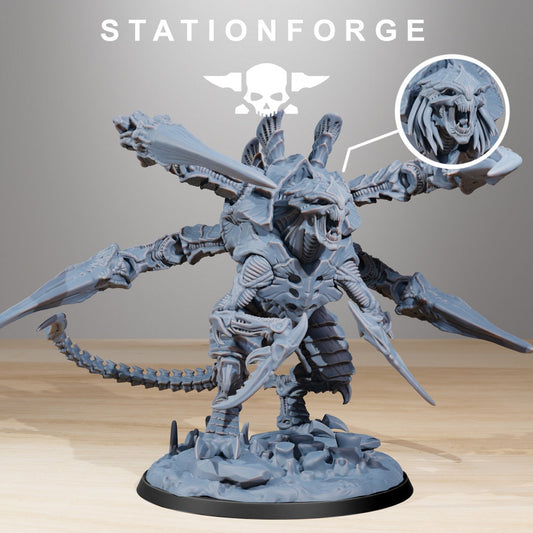 3D Printed Xenarid  Ravage Howler by StationForge Miniatures