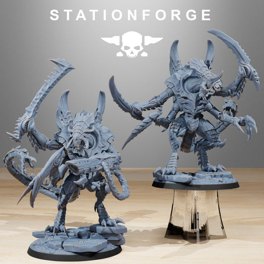 3D Printed Xenarid Nyxar x2 by StationForge Miniatures