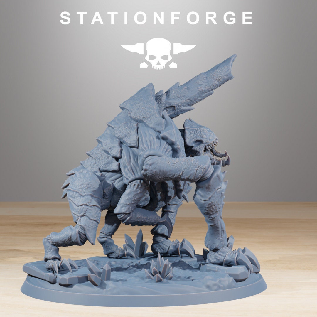 3D Printed Xenarid Fluxus by StationForge Miniatures