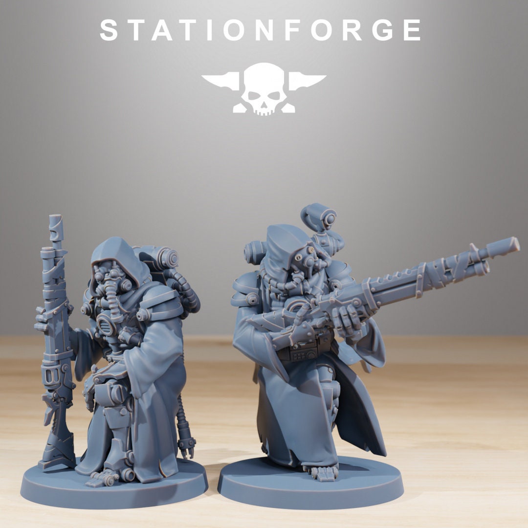 3D Printed Scavenger Hunters x10 by StationForge Miniatures