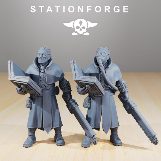 3D Printed Grim Guard Priest by StationForge Miniatures