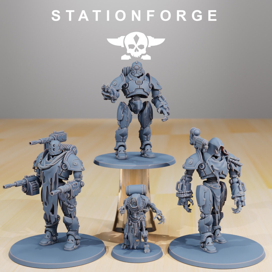 3D Printed Scavenger Droitex Mk2 by StationForge Miniatures