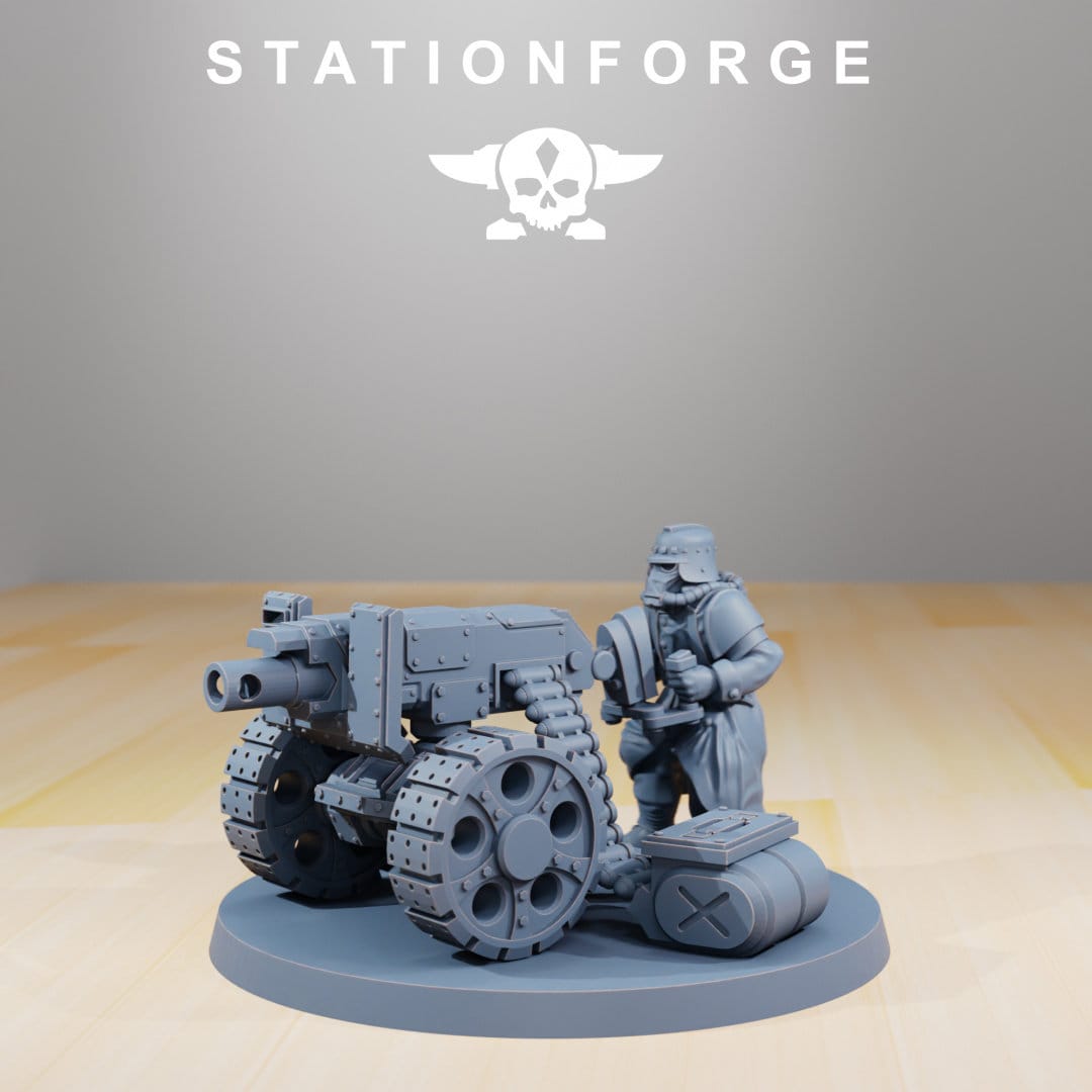 3D Printed GrimGuard Decimators by StationForge Miniatures