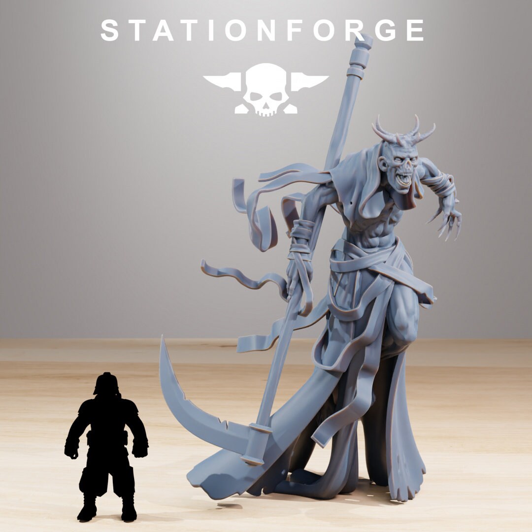 3D Printed Astronet Void Deity by StationForge Miniatures