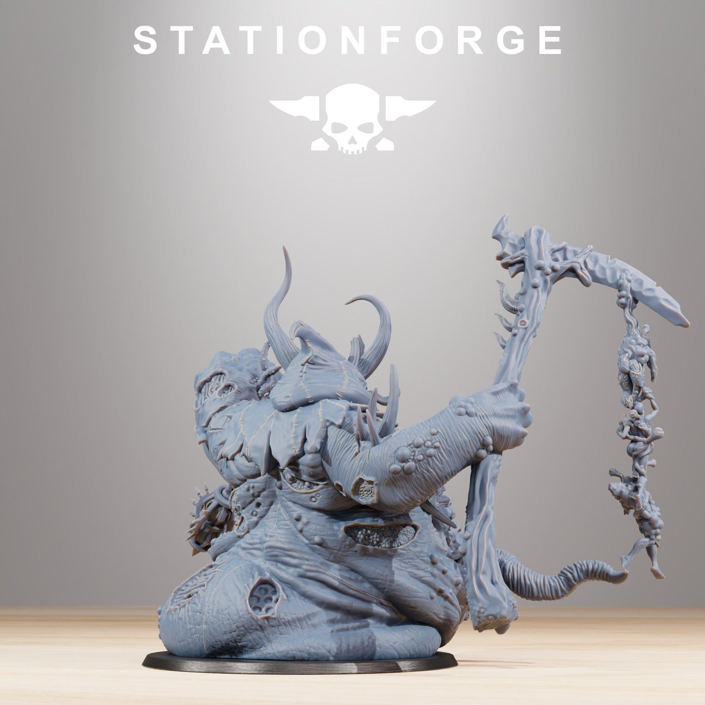 3D Printed Corrupted Guard Sporeus by StationForge Miniatures