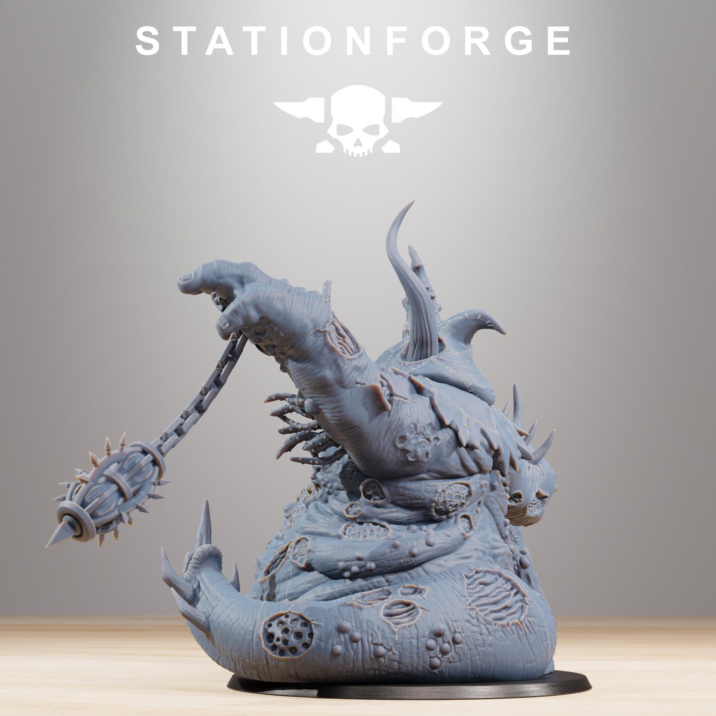 3D Printed Corrupted Guard Sporeus by StationForge Miniatures