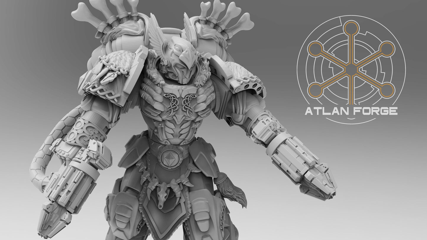 3d Printed Asgardian Storm Aegis x3 by Atlan Forge Miniatures