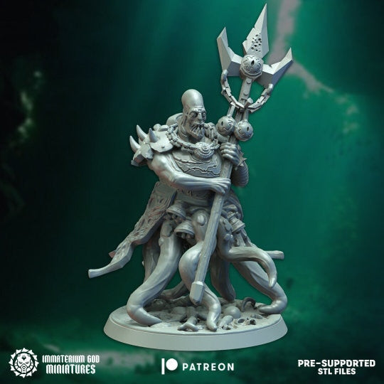 3d Printed Abyssal Tyrant by Immaterium God Miniatures