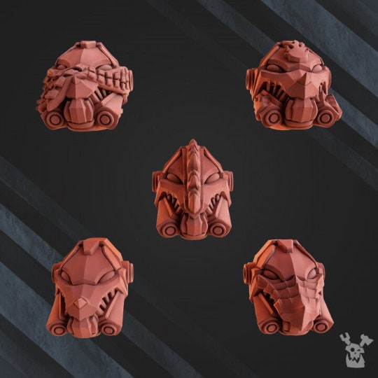 3d Printed Volcano Legion Heavy Destroyers x5 by DakkaDakka Miniatures