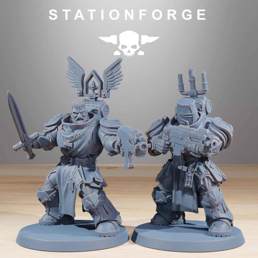 3D Printed Socratis Zealots x10 by StationForge Miniatures