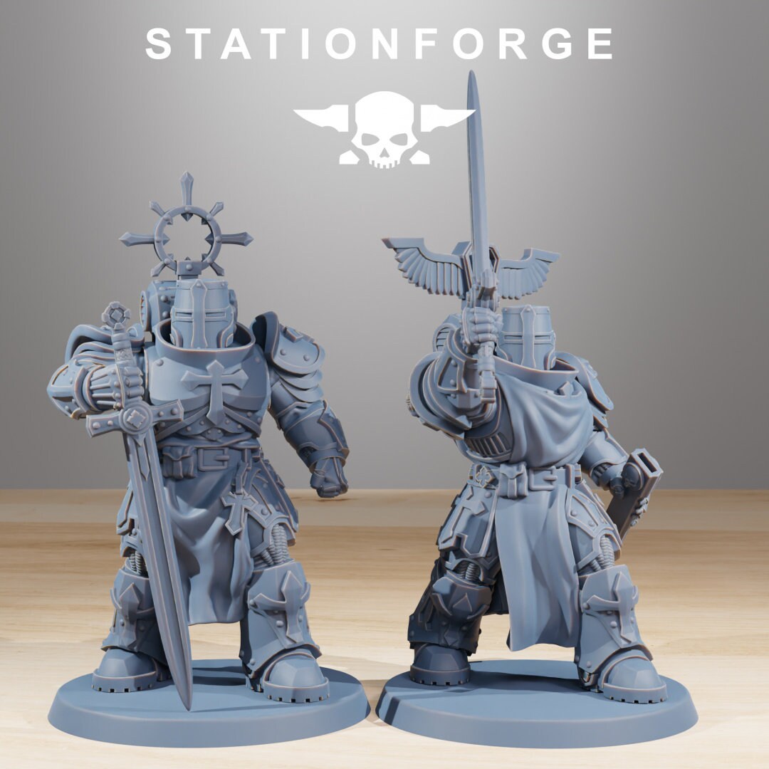 3D Printed Socratis Zealots x10 by StationForge Miniatures