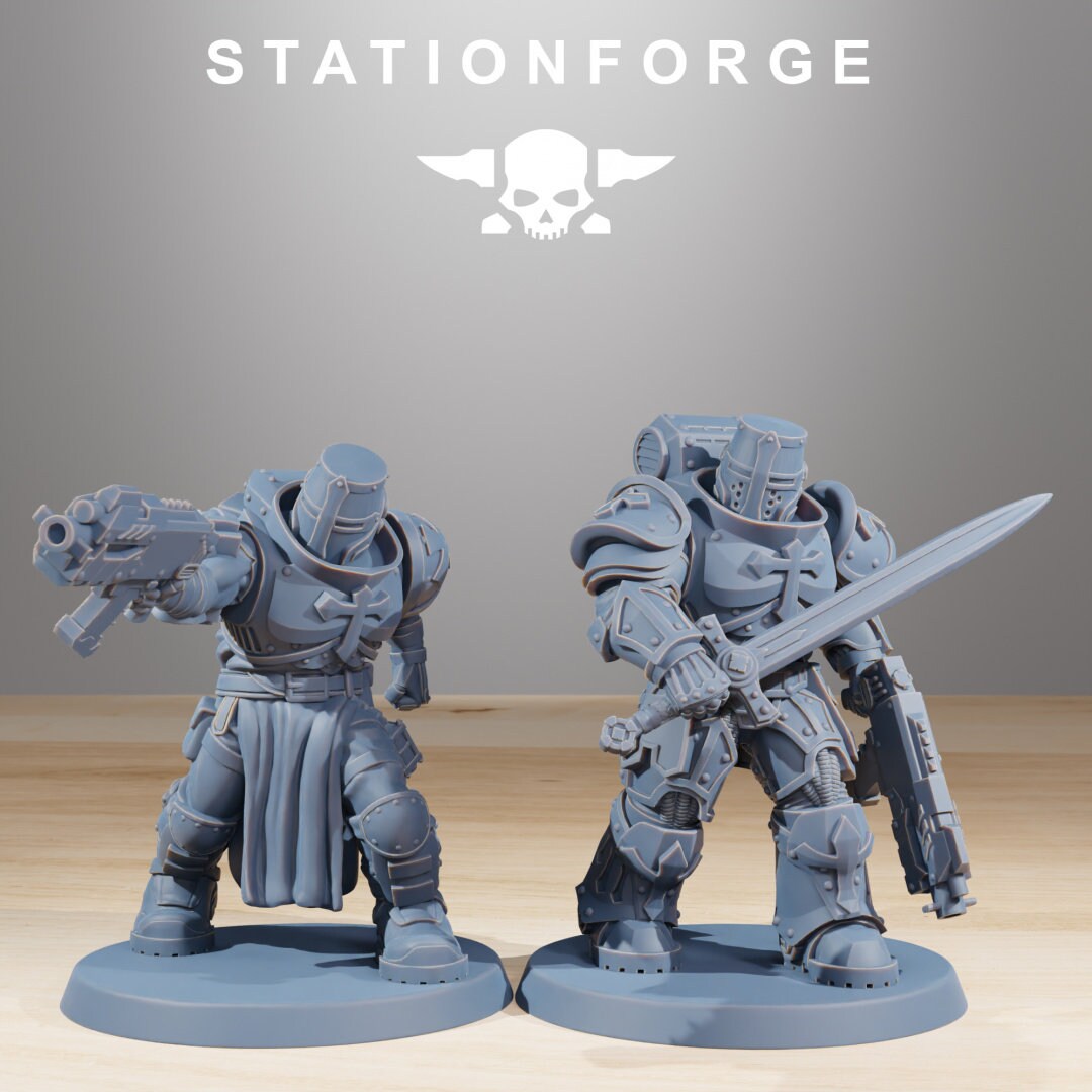 3D Printed Socratis Zealots x10 by StationForge Miniatures