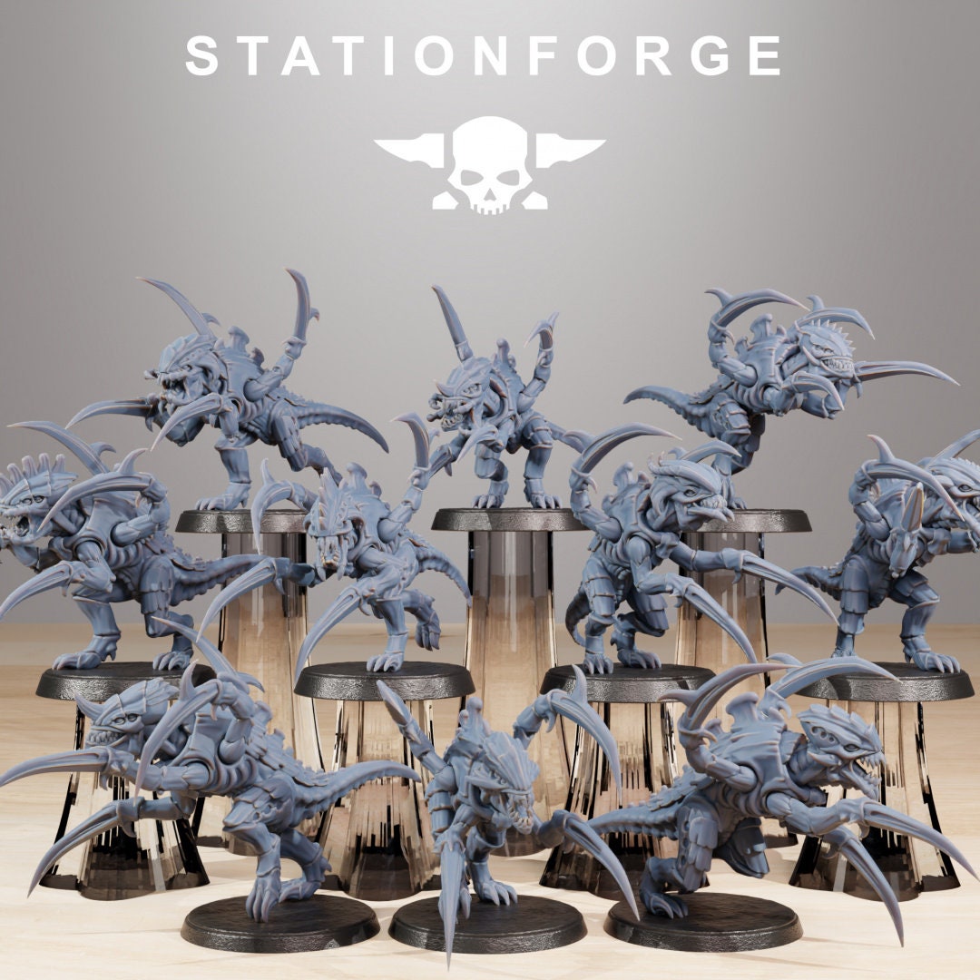 3D Printed Xenarid Infantry x10 by StationForge Miniatures – Last Hope ...