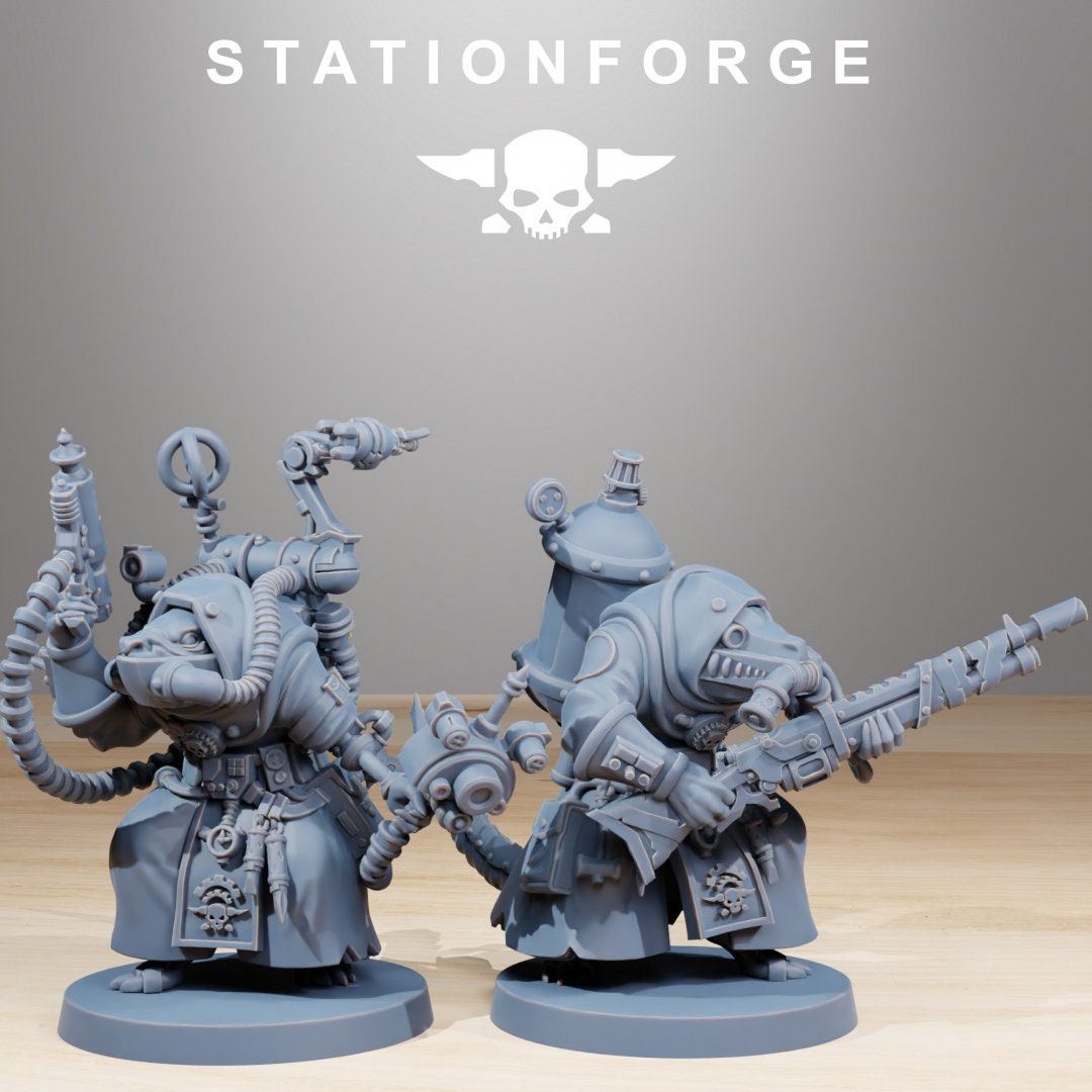 3D Printed Raticus Grunts x10 by StationForge Miniatures – Last Hope ...