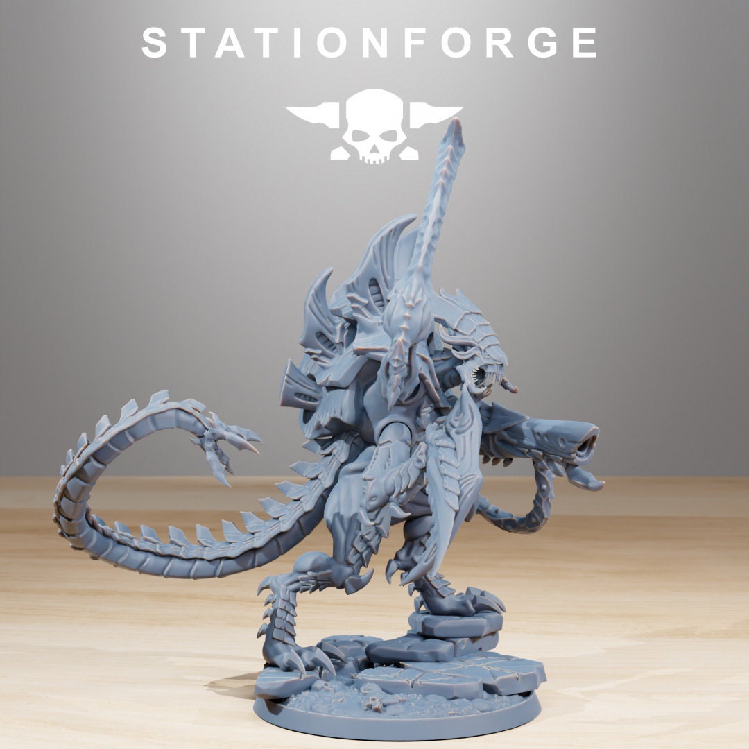 3D Printed Xenarid Nyxar x2 by StationForge Miniatures