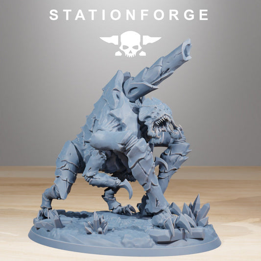 3D Printed Xenarid Fluxus by StationForge Miniatures