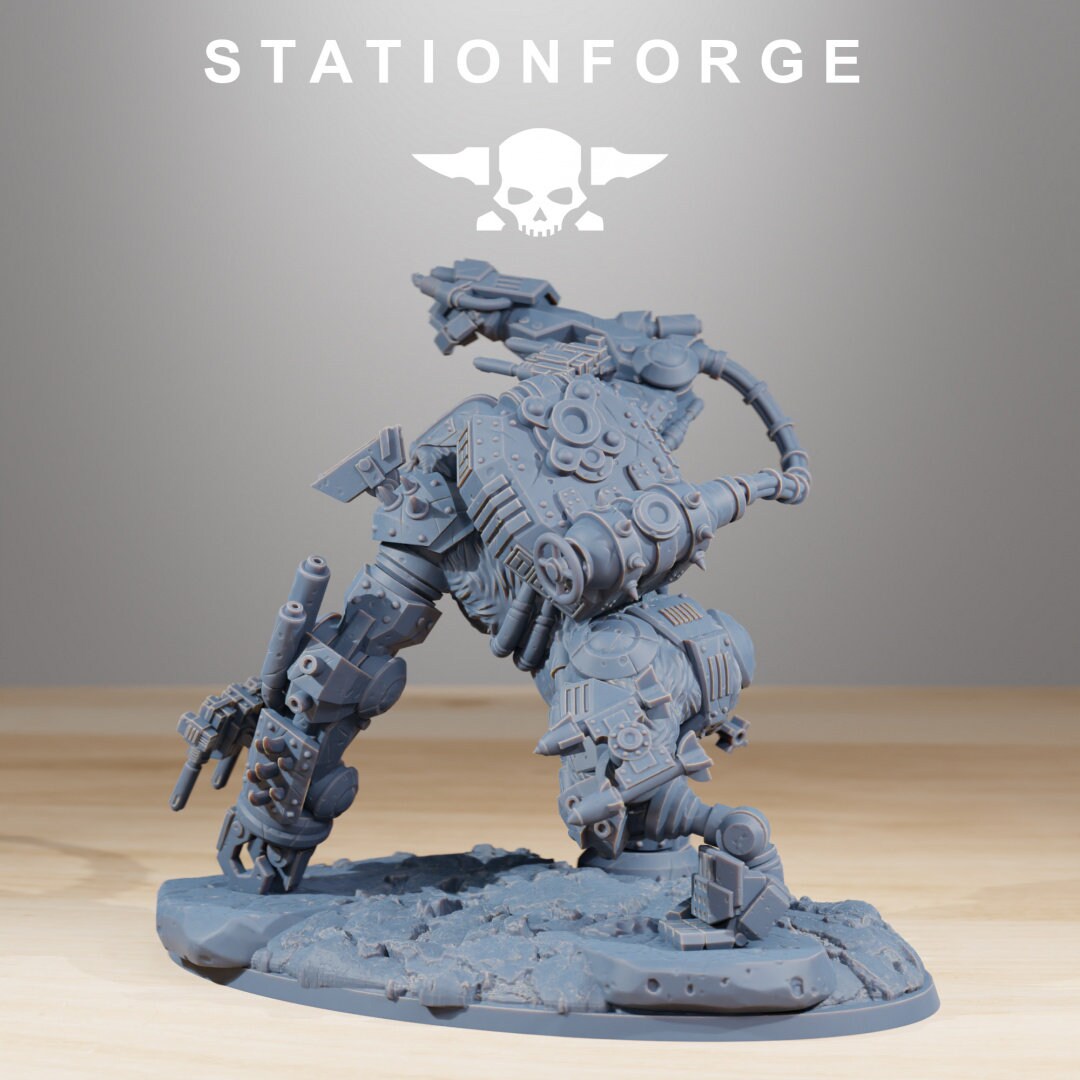 3D Printed Orkaz Kong by StationForge Miniatures