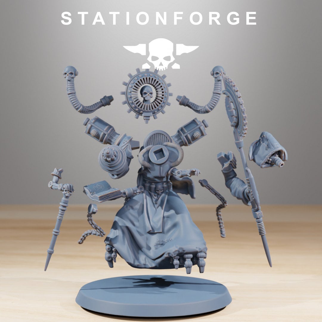 3D Printed Scavenger Cultist Leader by StationForge Miniatures