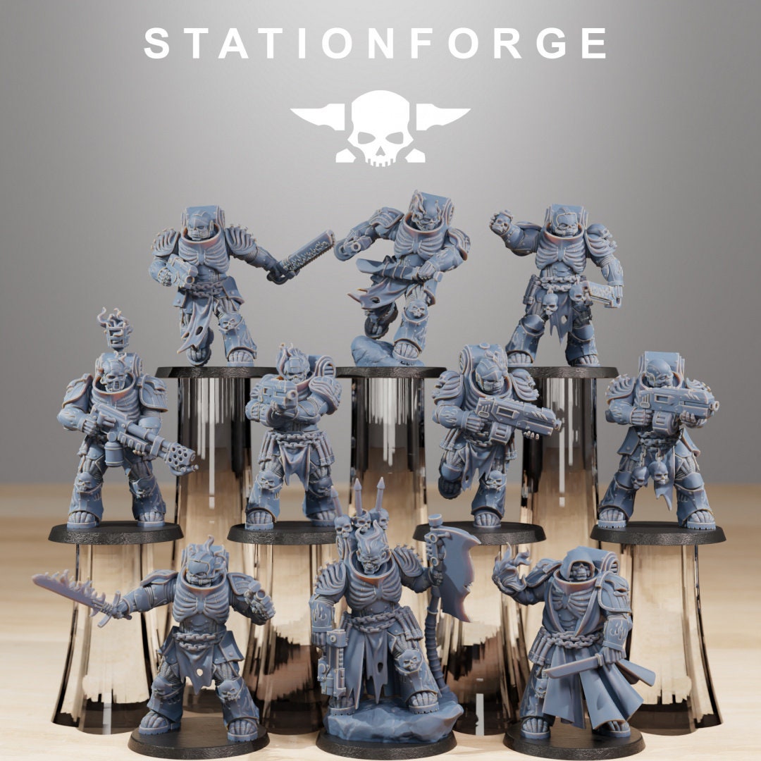 3D Printed Socratis Doom Reapers x10 by StationForge Miniatures