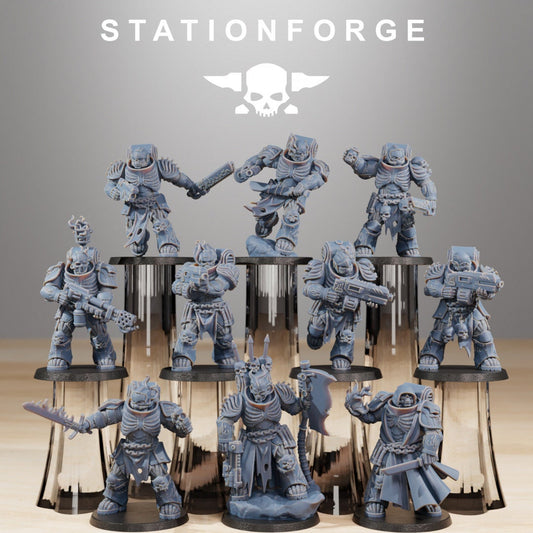 3D Printed Socratis Doom Reapers x10 by StationForge Miniatures