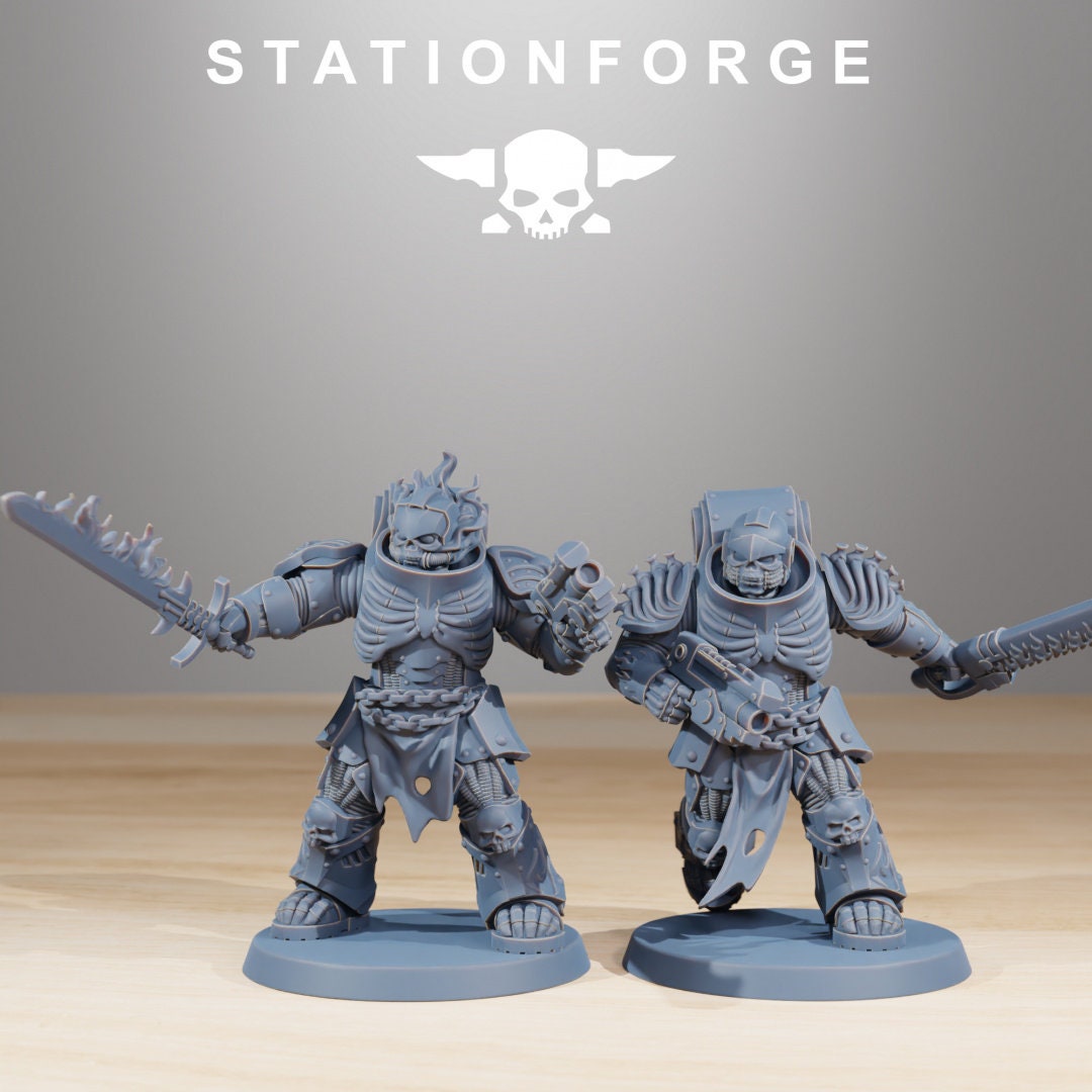 3D Printed Socratis Doom Reapers x10 by StationForge Miniatures