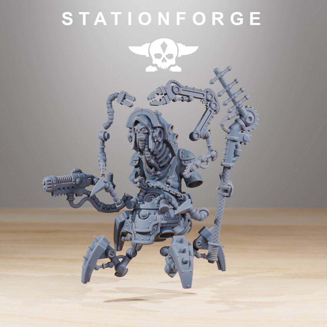 3D Printed Scavenger Buglator by StationForge Miniatures