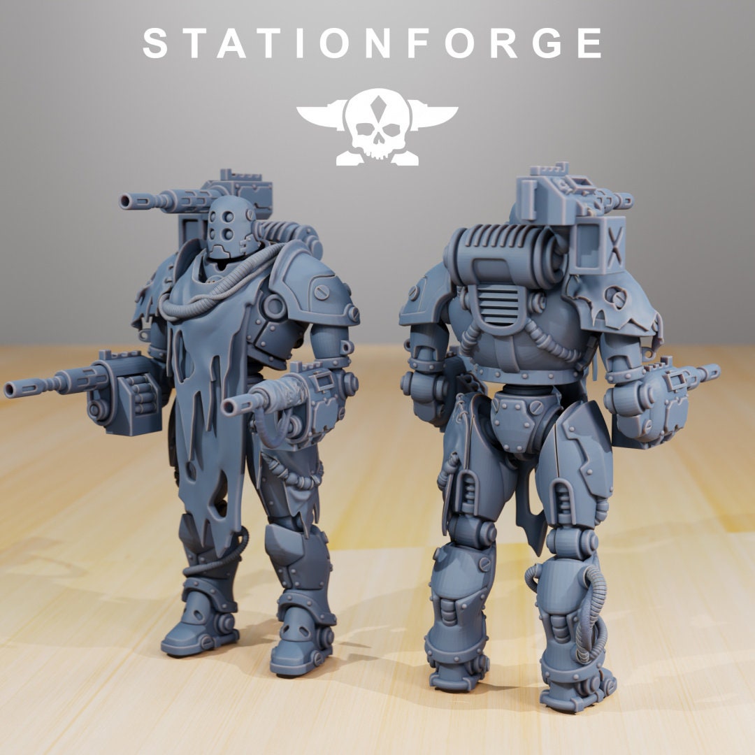 3D Printed Scavenger Droitex Mk2 by StationForge Miniatures