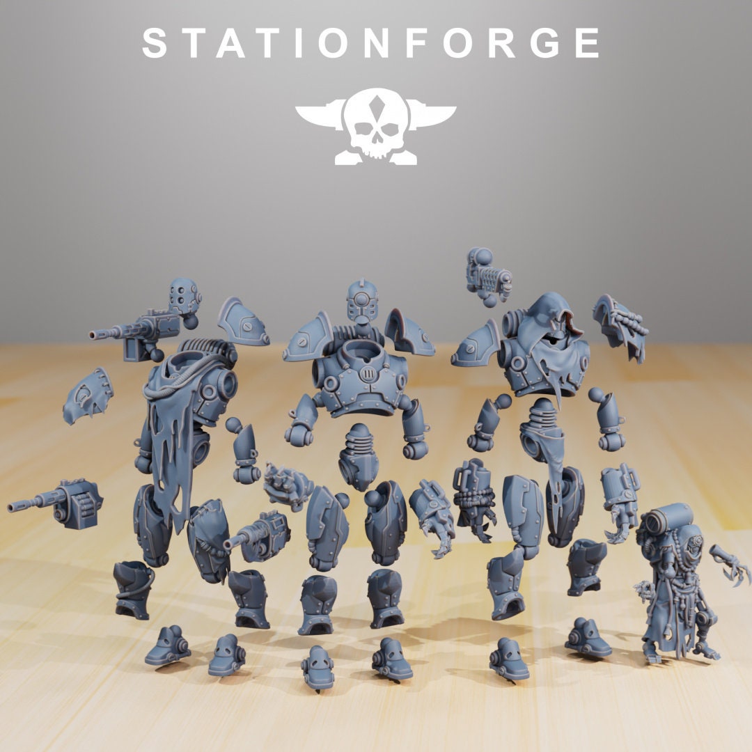 3D Printed Scavenger Droitex Mk2 by StationForge Miniatures