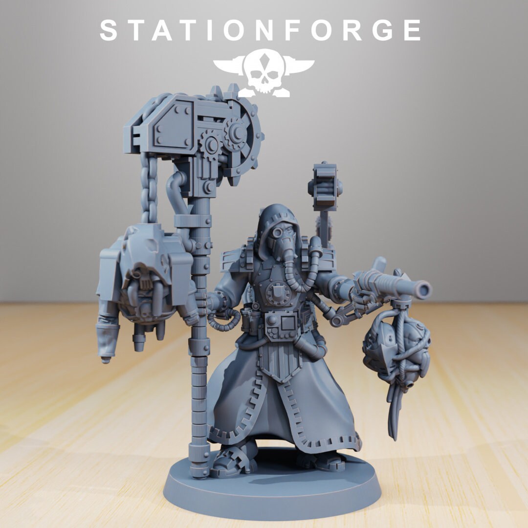 3D Printed Scavenger Scrapper by StationForge Miniatures