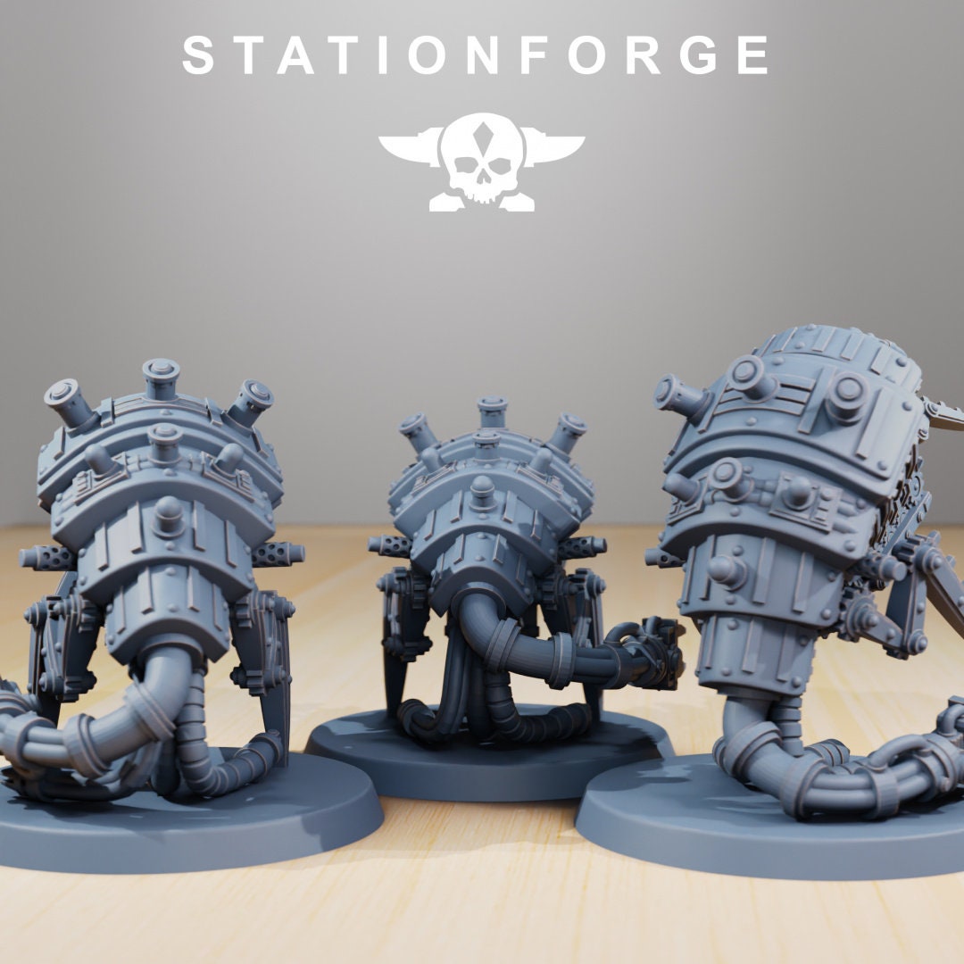 3D Printed Scavenger Assassinators  by StationForge Miniatures