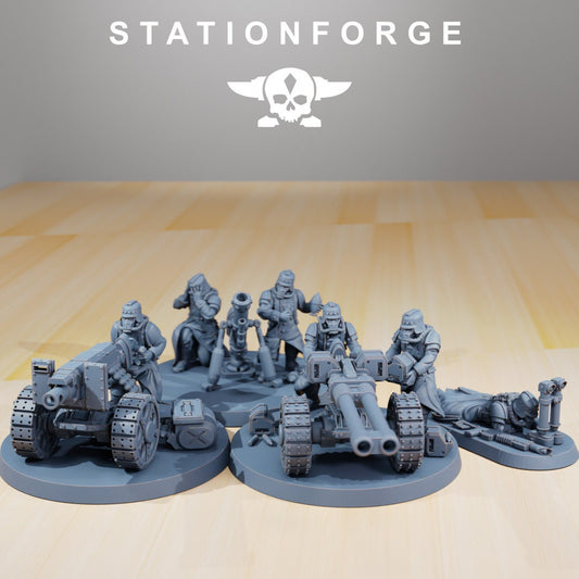 3D Printed Grim Guard Decimators by StationForge Miniatures