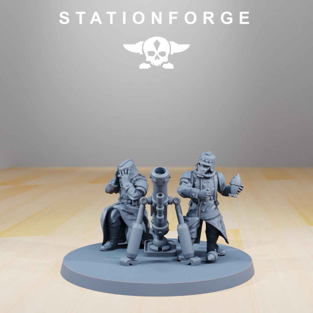 3D Printed Grim Guard Decimators by StationForge Miniatures