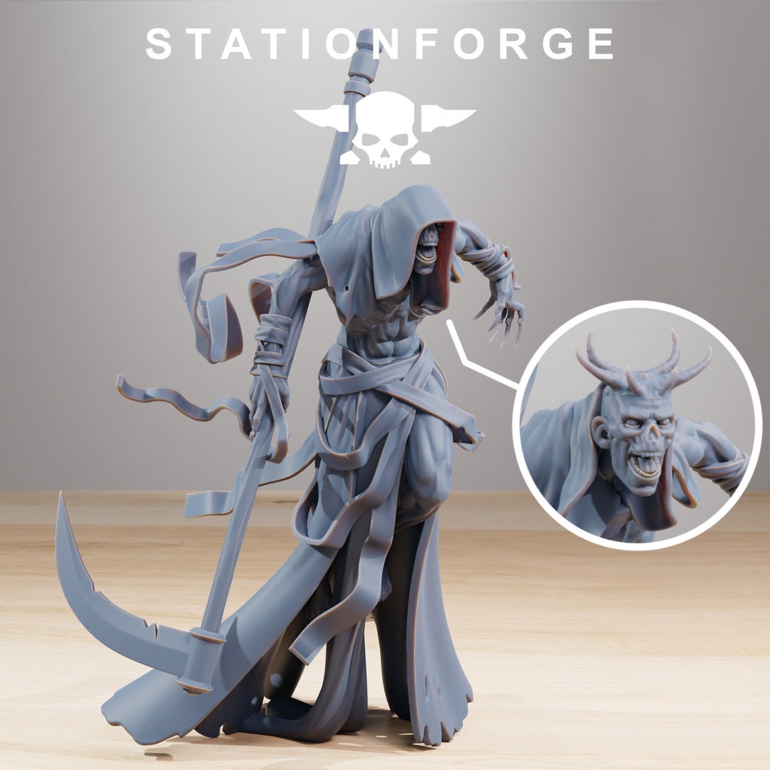 3D Printed Astronet Void Deity by StationForge Miniatures