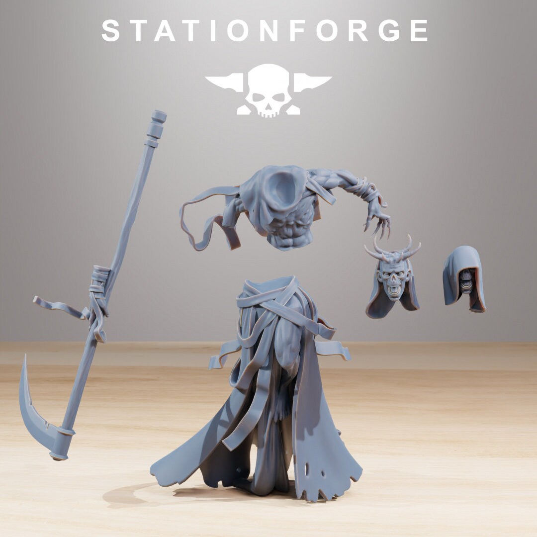 3D Printed Astronet Void Deity by StationForge Miniatures