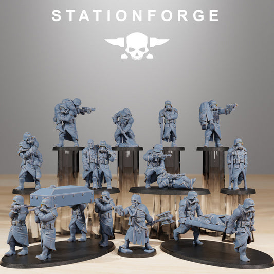 3D Printed GrimGuard Casualties by StationForge Miniatures