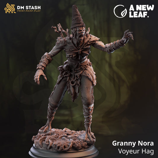 3D Printed Granny Nora the Hag by DM Stash