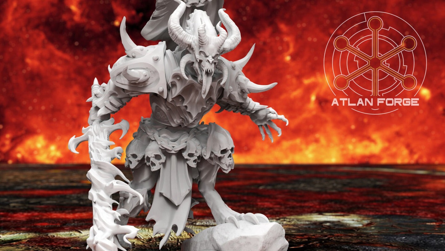 3d Printed Demons of Hades x5 by Atlan Forge Miniatures