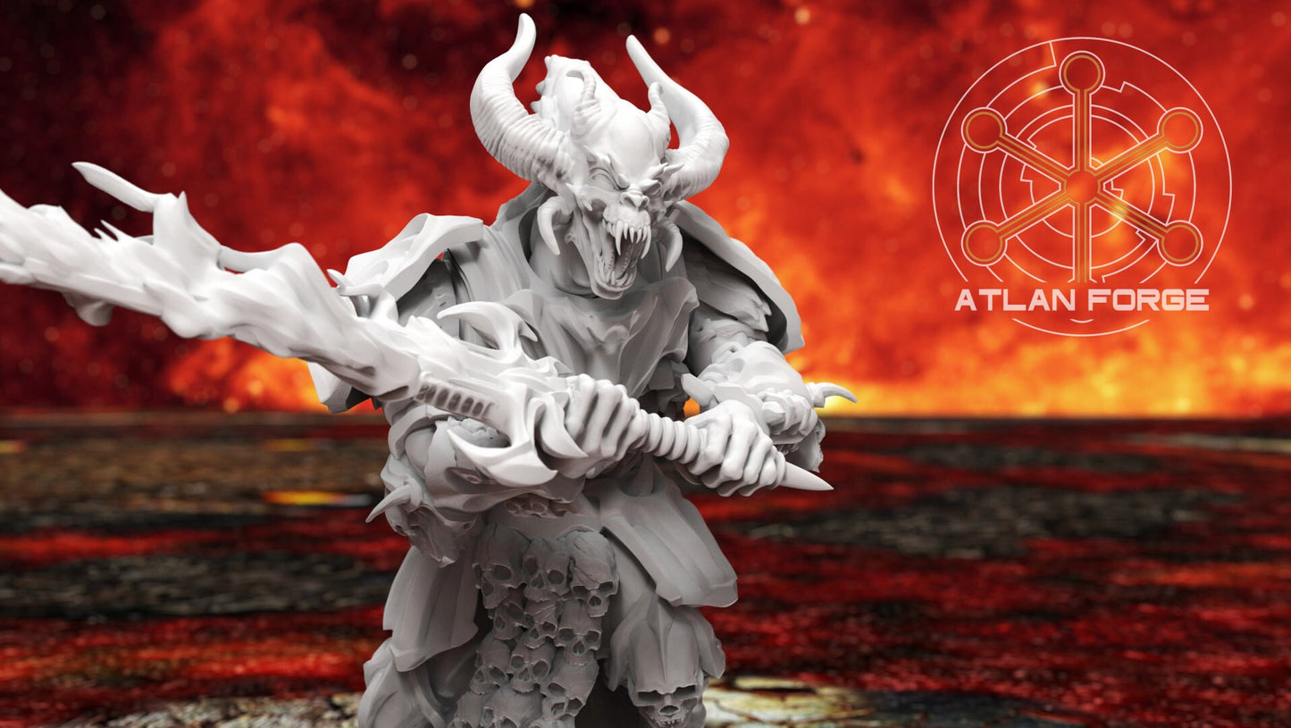 3d Printed Demons of Hades x5 by Atlan Forge Miniatures