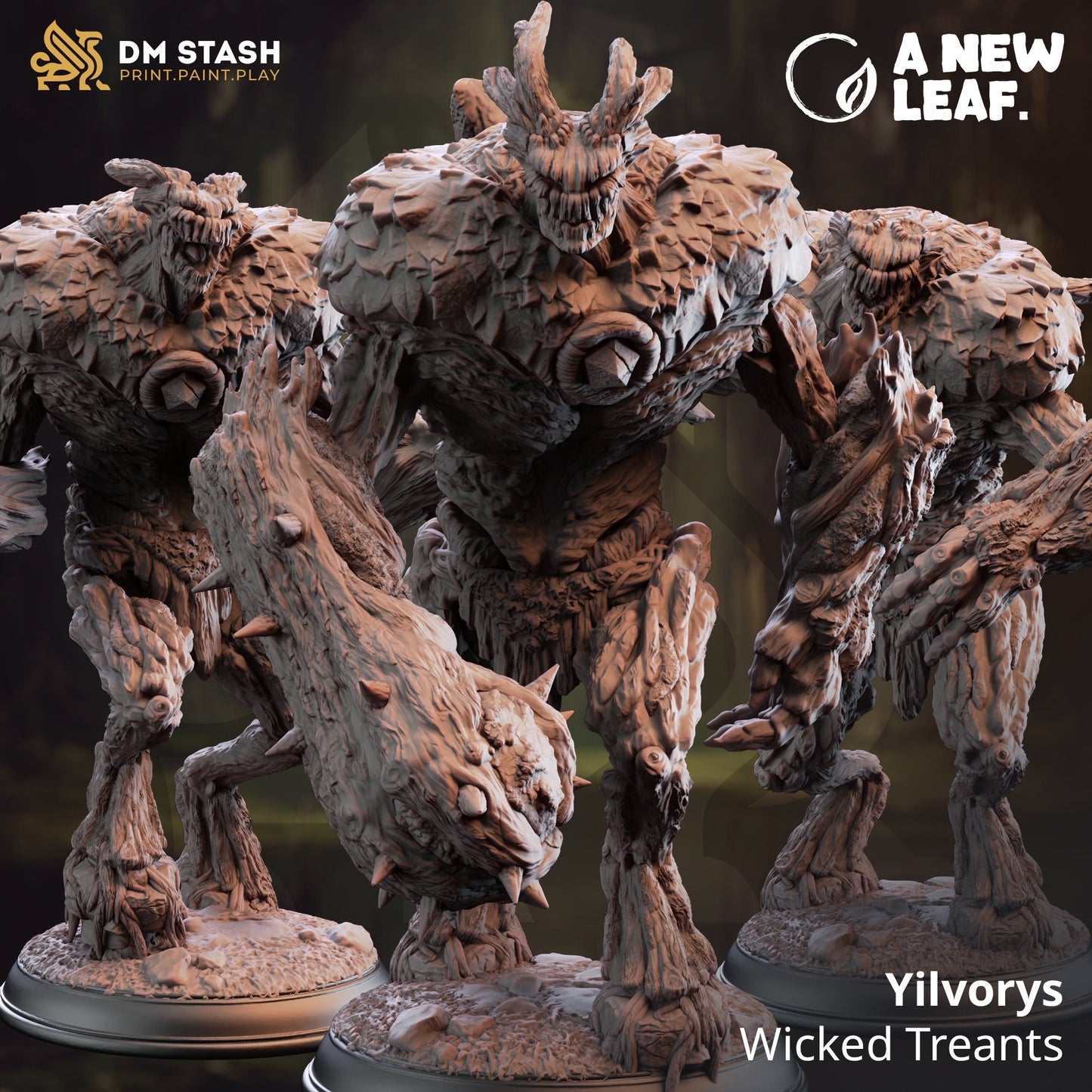 3D Printed Wicked Treants x3 by DM Stash