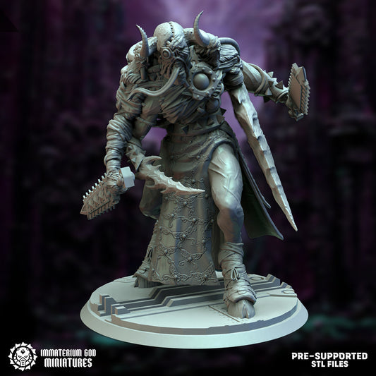 3d Printed Balael, The Surgeon God by Immaterium God Miniatures