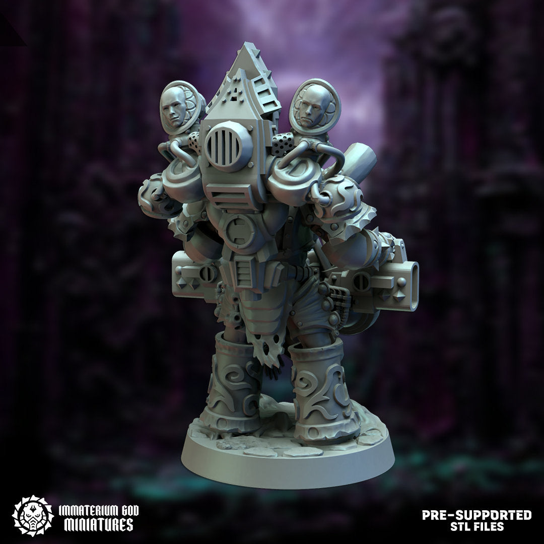 3d Printed Sonic Specialists by Immaterium God Miniatures