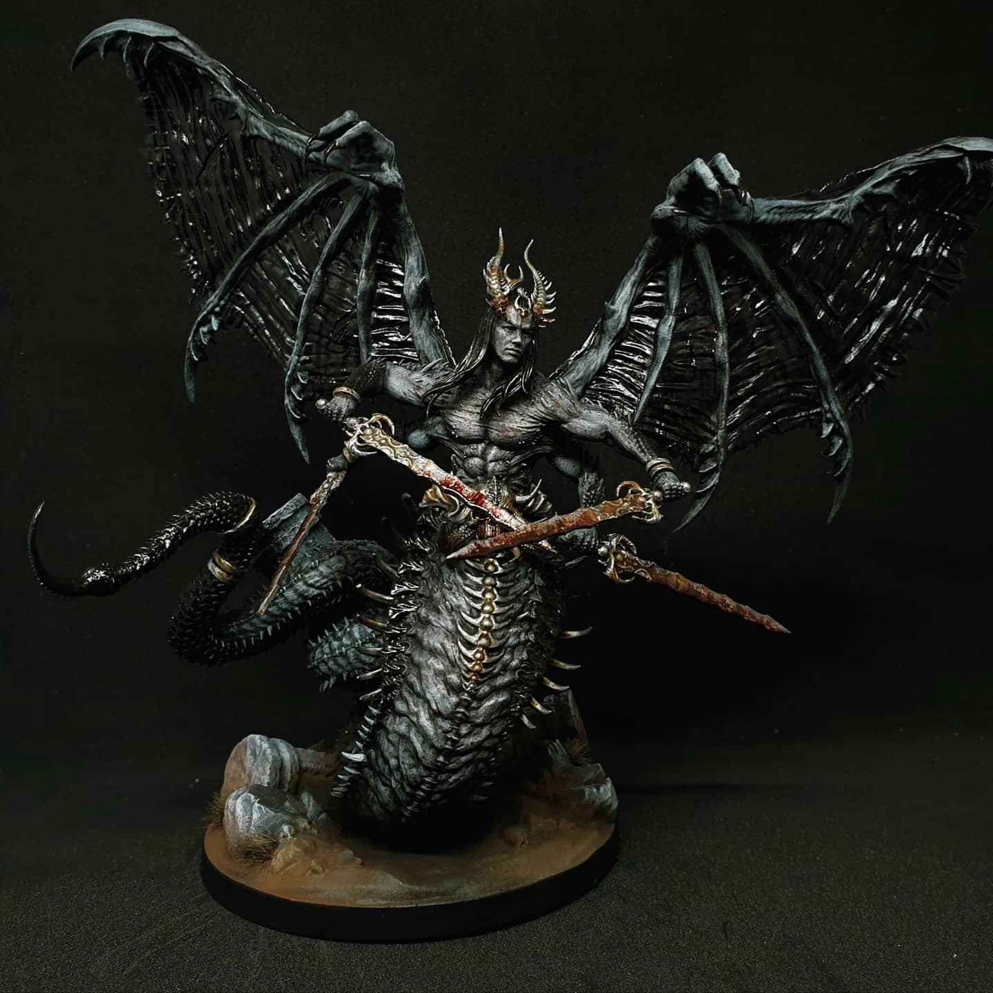 3D Printed Lord of Sin by Dark Gods Miniatures