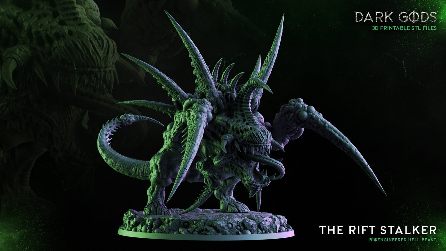 3D Printed Rift Stalker by Dark Gods Miniatures