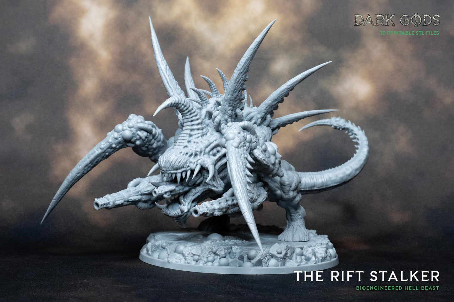 3D Printed Rift Stalker by Dark Gods Miniatures