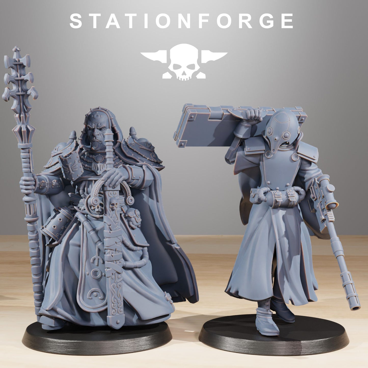 3D Printed RoyalGuard Elites by StationForge Miniatures