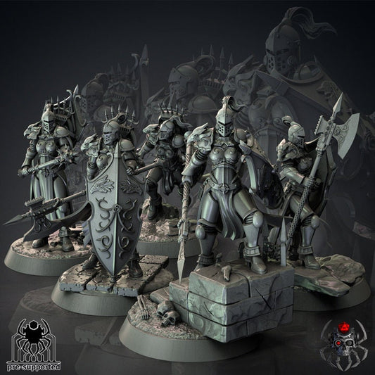 3D Printed Widows of Heaven Squad by EightLegsMiniatures