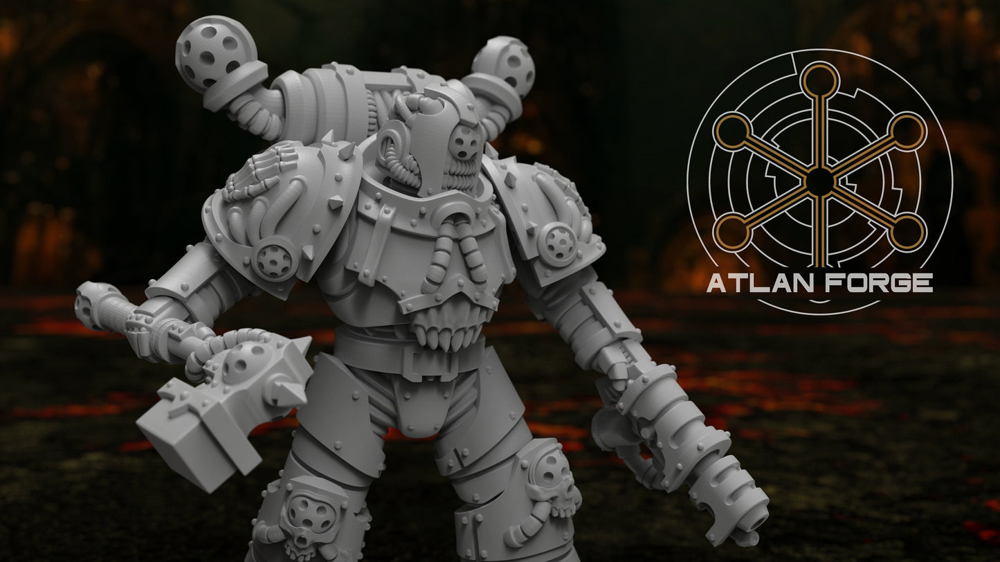 3d Printed Manus Mortis Phalanges by Atlan Forge Miniatures