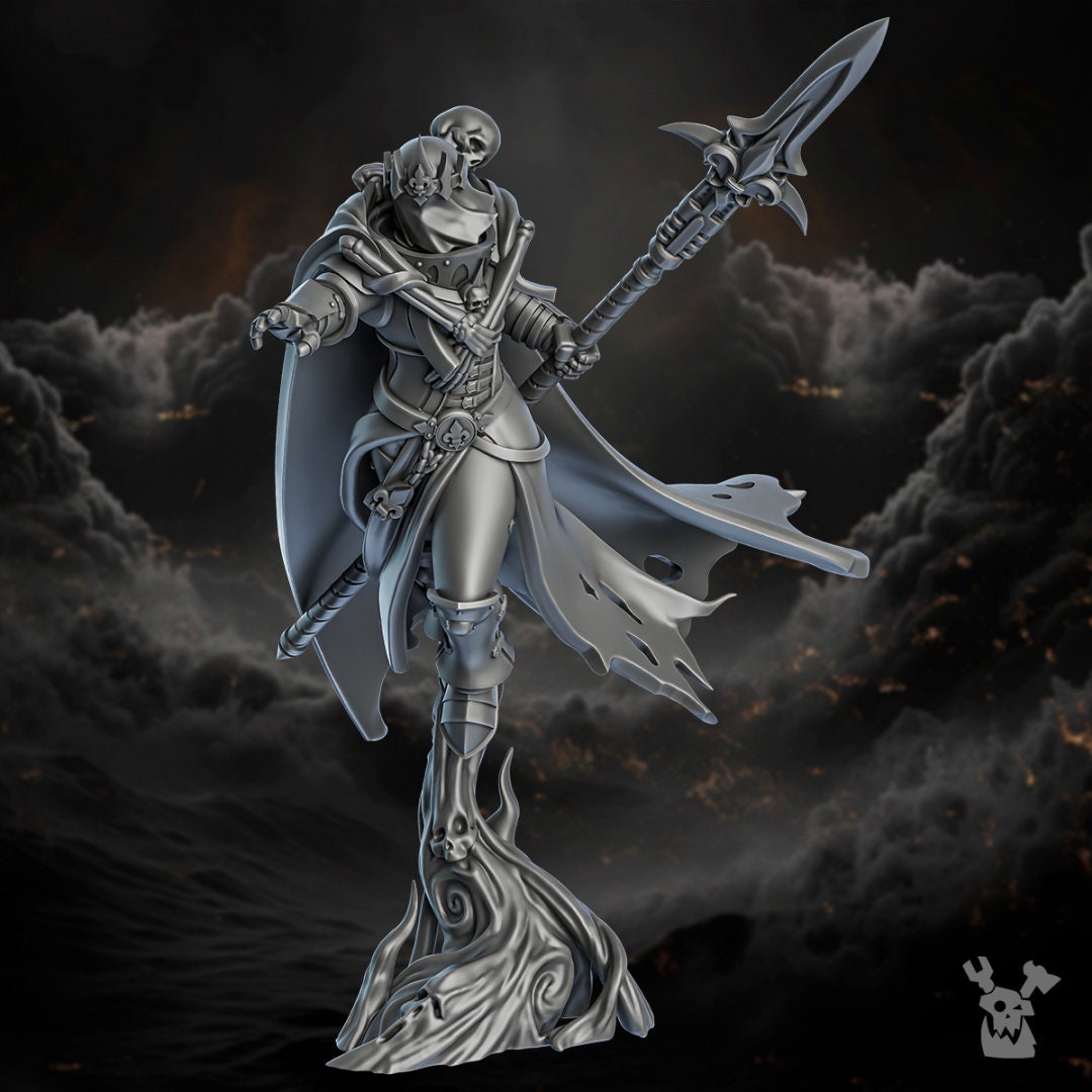 3d Printed Avatar of the Mourner by DakkaDakka Miniatures