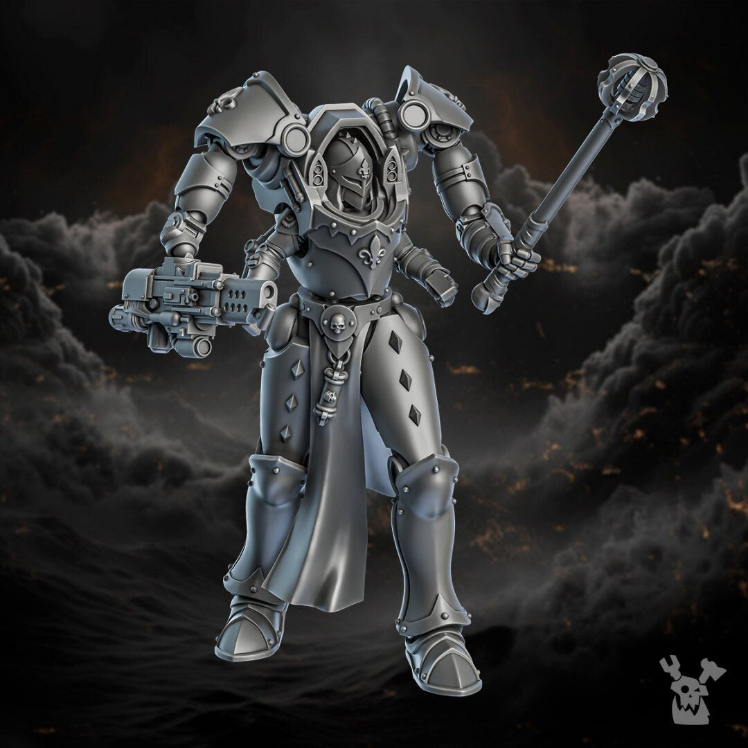 3d Printed Repentance Exosuits by DakkaDakka Miniatures