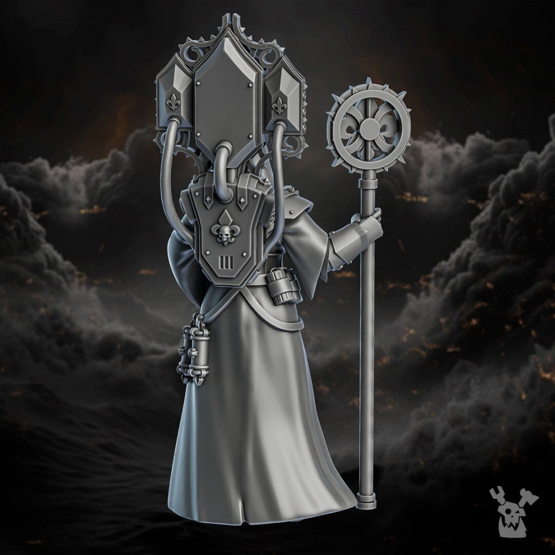 3d Printed Order of Repentance Herald by DakkaDakka Miniatures